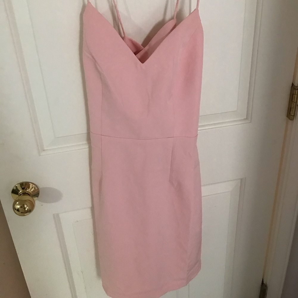 Pink Minuet Bodycon Dress